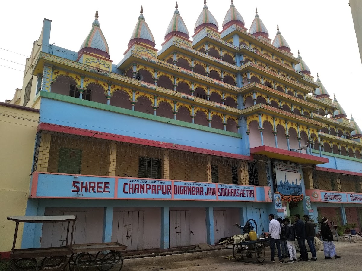 Sacred Darshan of Shri Champapur Digambar Jain Siddhakshetra Mandir - Moolnayak Bhagwan Rishabhanatha (Adinath)